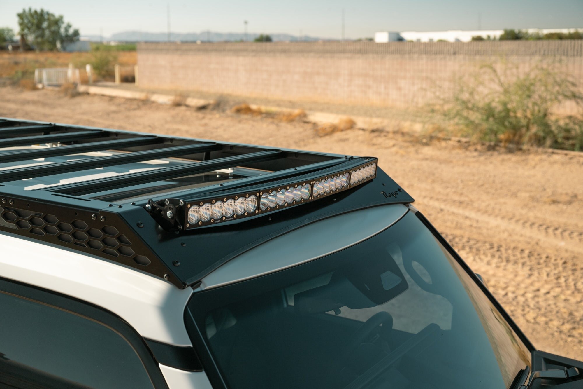 2024 Toyota Land Cruiser Roof Rack with Light Pocket Rago Fabrication