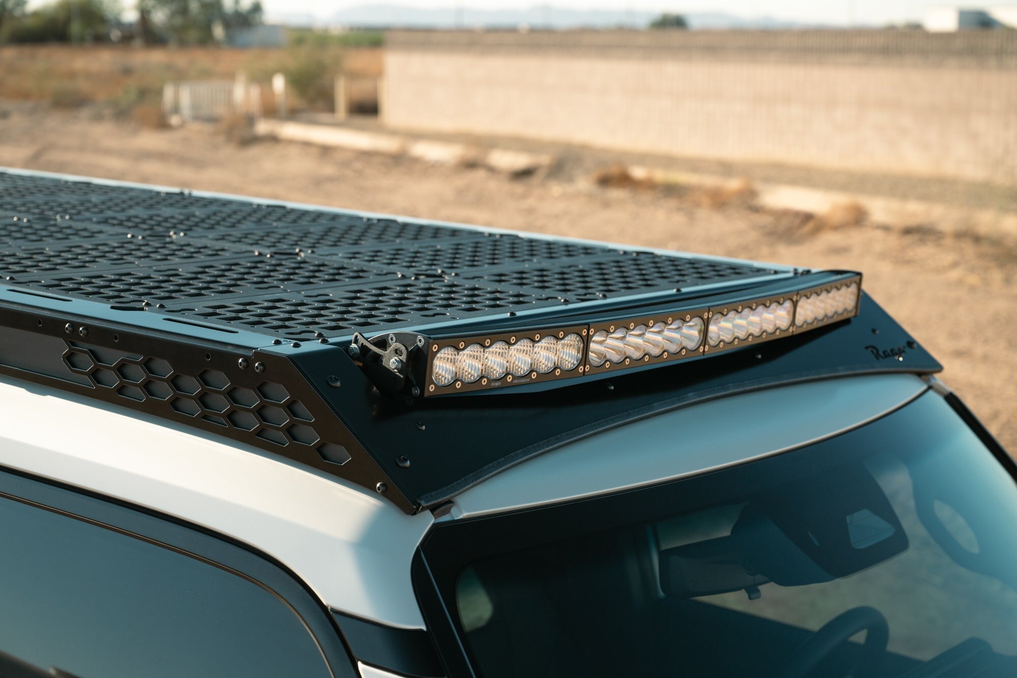 2024 Toyota Land Cruiser Roof Rack with Light Pocket Rago Fabrication