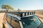 2024 Toyota Land Cruiser 6 Inch Rigid Round Light Mount for Roof Rack Rago Fabrication