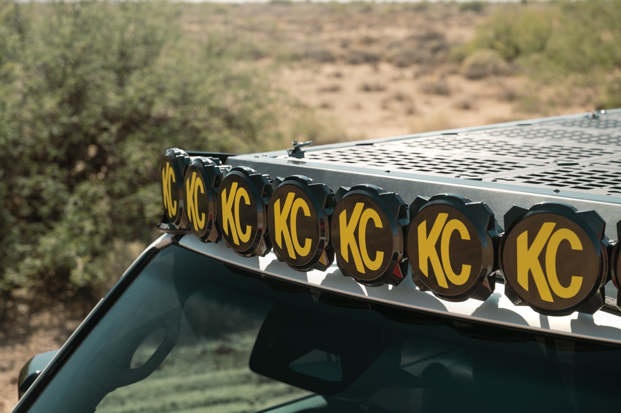 2024 Toyota Land Cruiser KC Light Mount for Roof Rack Rago Fabrication