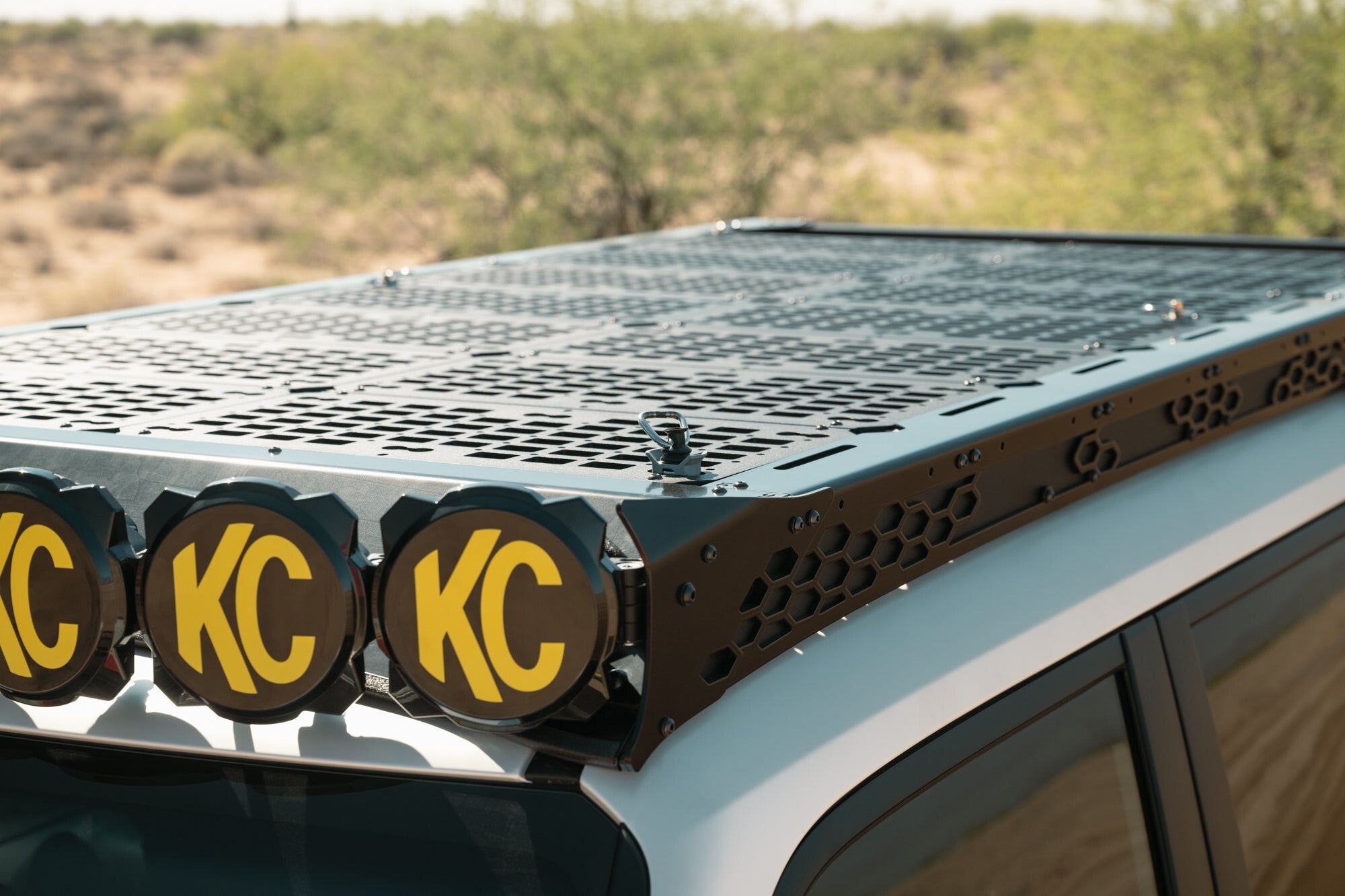 2024 Toyota Land Cruiser KC Light Mount for Roof Rack Rago Fabrication
