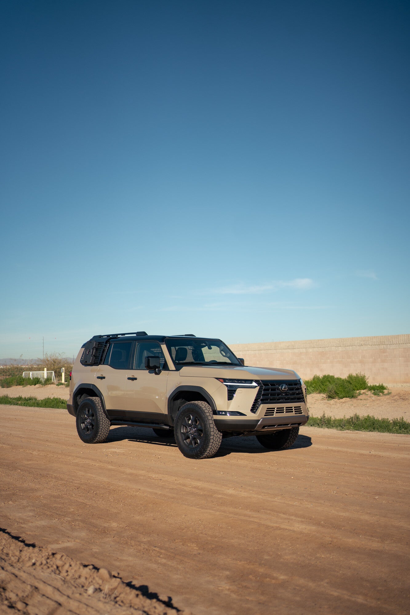 2024+ Toyota Land Cruiser/Lexus GX 550 External Molle Storage Panels for Factory Roof Rails Pair Rago Fabrication