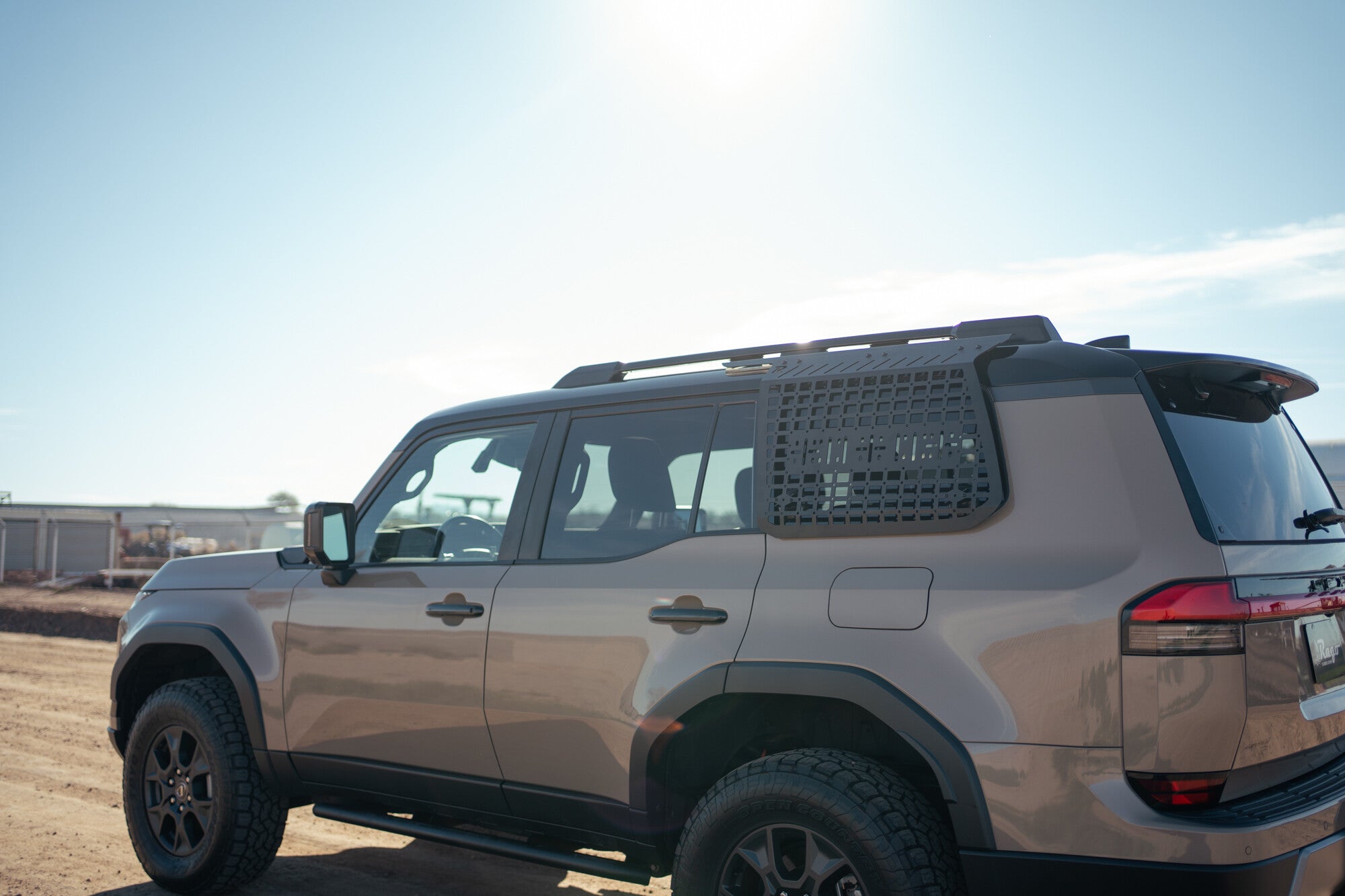 2024+ Toyota Land Cruiser/Lexus GX 550 External Molle Storage Panels for Factory Roof Rails Pair Rago Fabrication