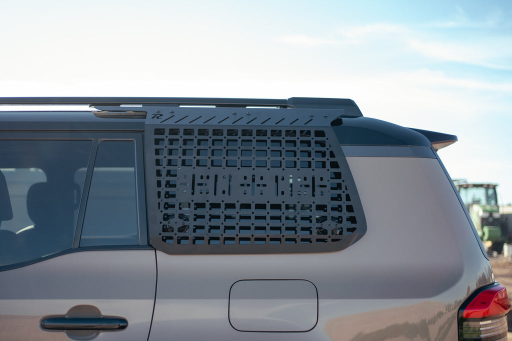 2024+ Toyota Land Cruiser/Lexus GX 550 External Molle Storage Panels for Factory Roof Rails Driver Side Rago Fabrication