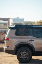 2024+ Toyota Land Cruiser/Lexus GX 550 External Molle Storage Panels for Factory Roof Rails Driver Side Rago Fabrication