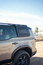 2024+ Toyota Land Cruiser/Lexus GX 550 External Molle Storage Panels for Factory Roof Rails Driver Side Rago Fabrication