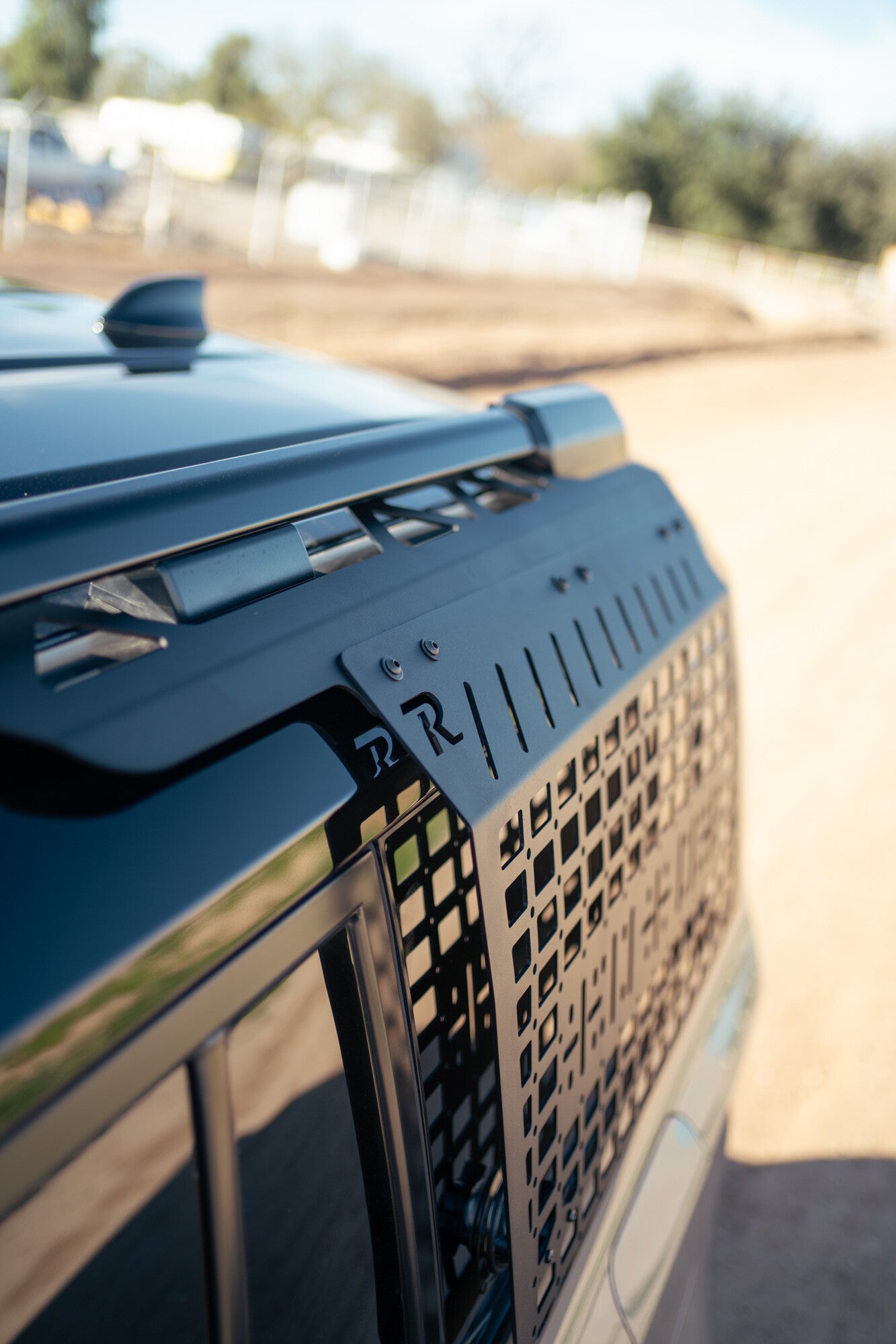2024+ Toyota Land Cruiser/Lexus GX 550 External Molle Storage Panels for Factory Roof Rails Driver Side Rago Fabrication