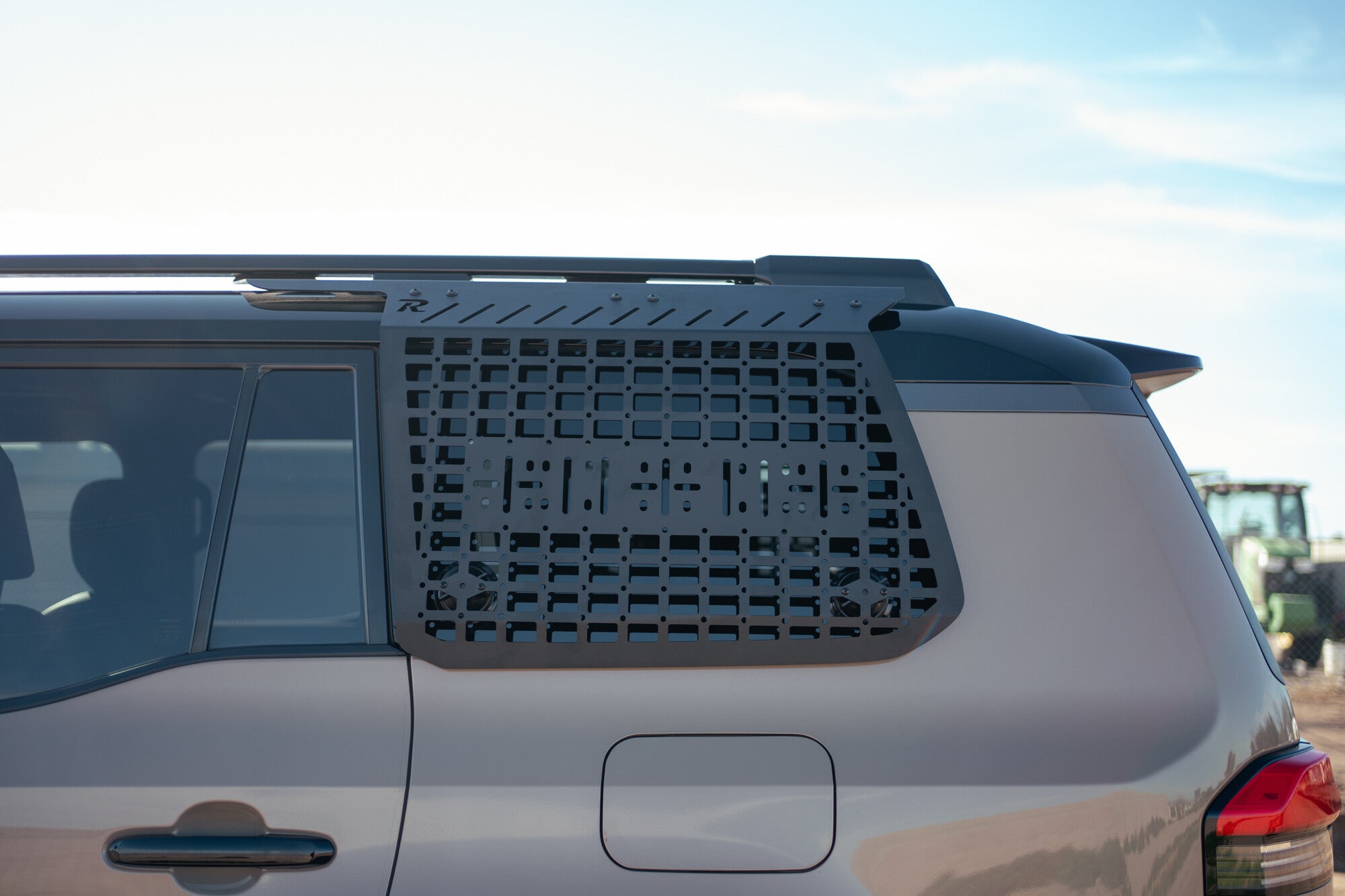 2024+ Toyota Land Cruiser/Lexus GX 550 External Molle Storage Panels for Factory Roof Rails Passenger Side Rago Fabrication