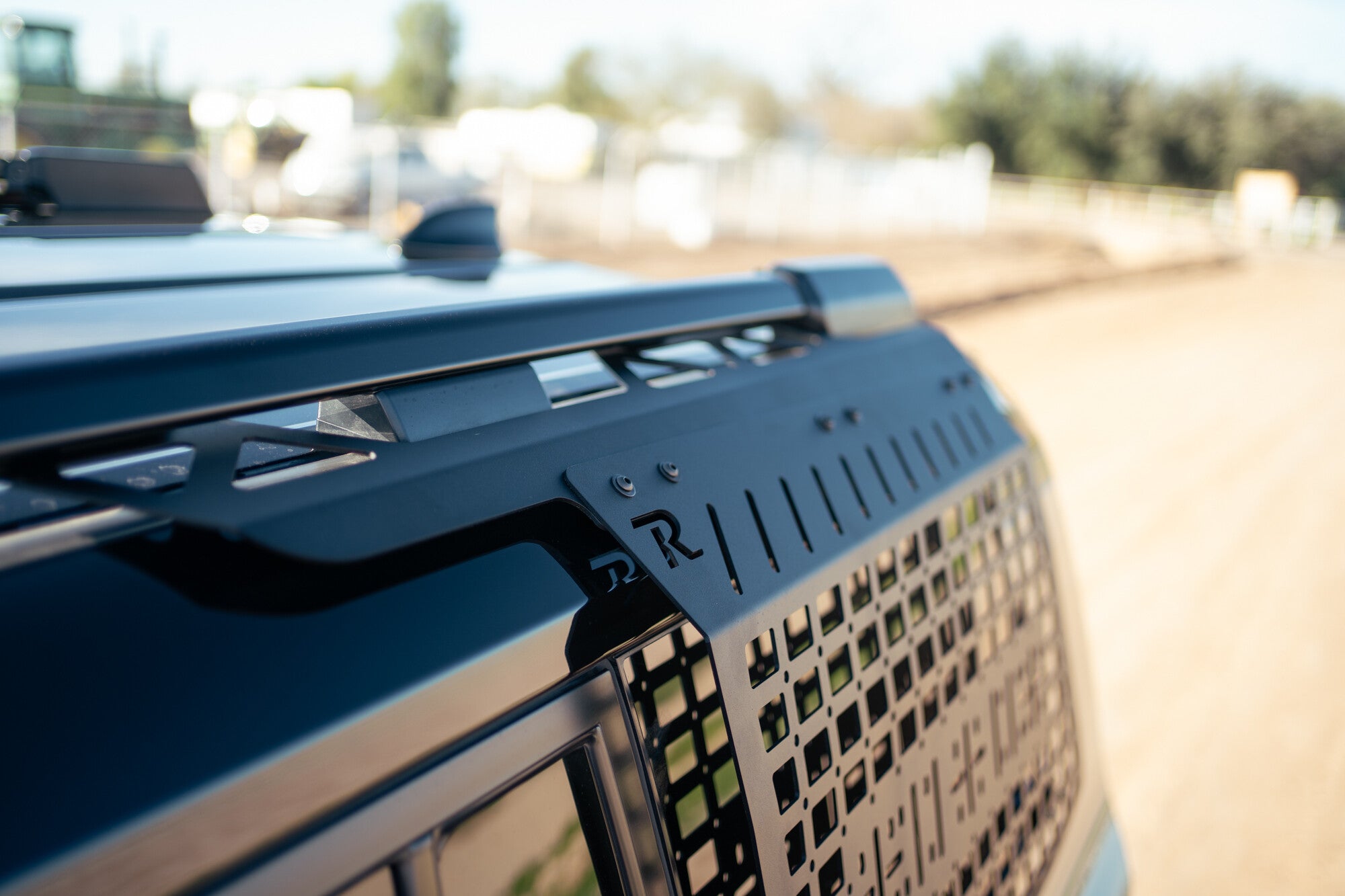2024+ Toyota Land Cruiser/Lexus GX 550 External Molle Storage Panels for Factory Roof Rails Passenger Side Rago Fabrication