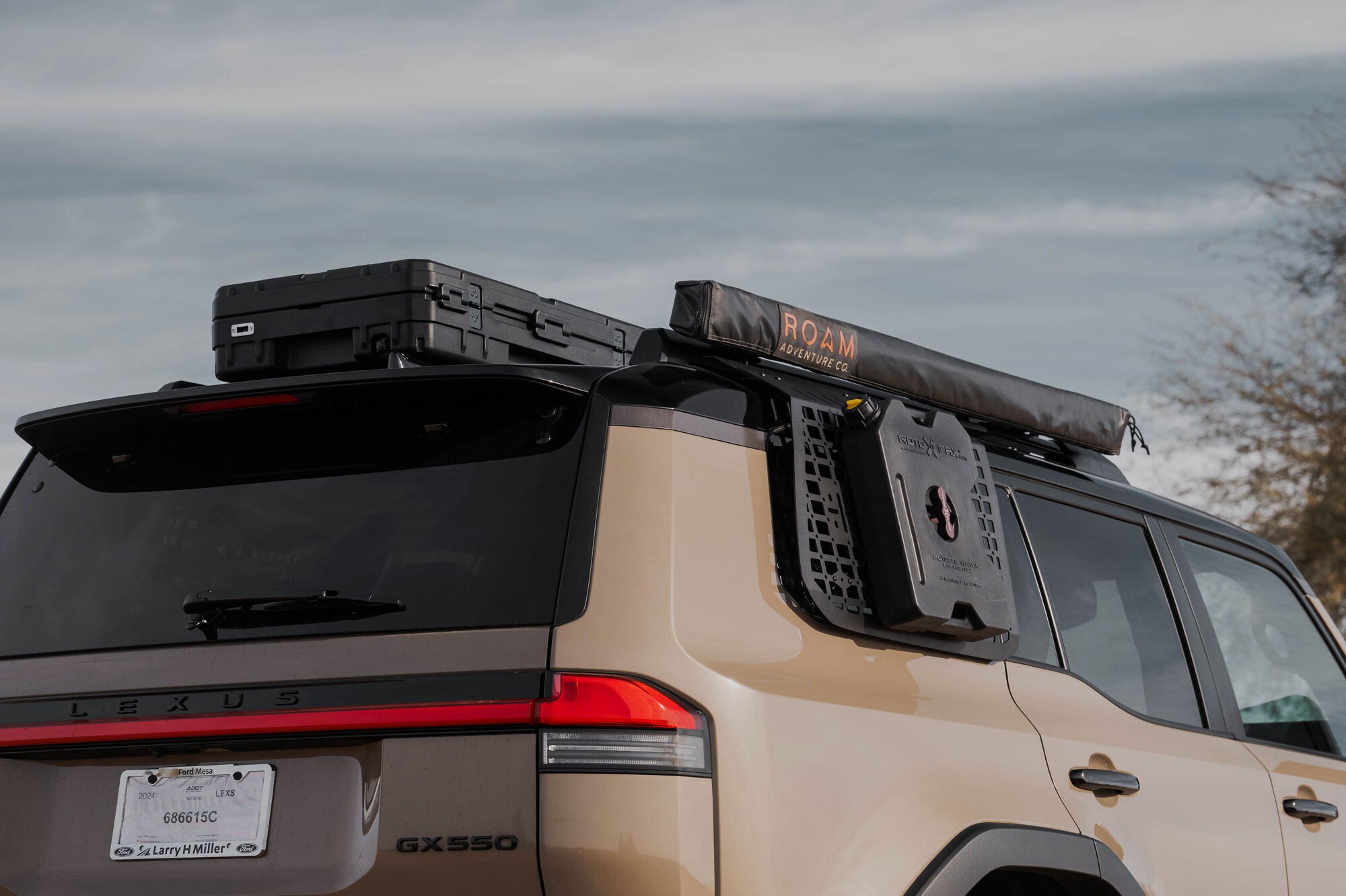 2024+ Toyota Land Cruiser/Lexus GX 550 Crossmembers for Factory Roof Rails Rago Fabrication