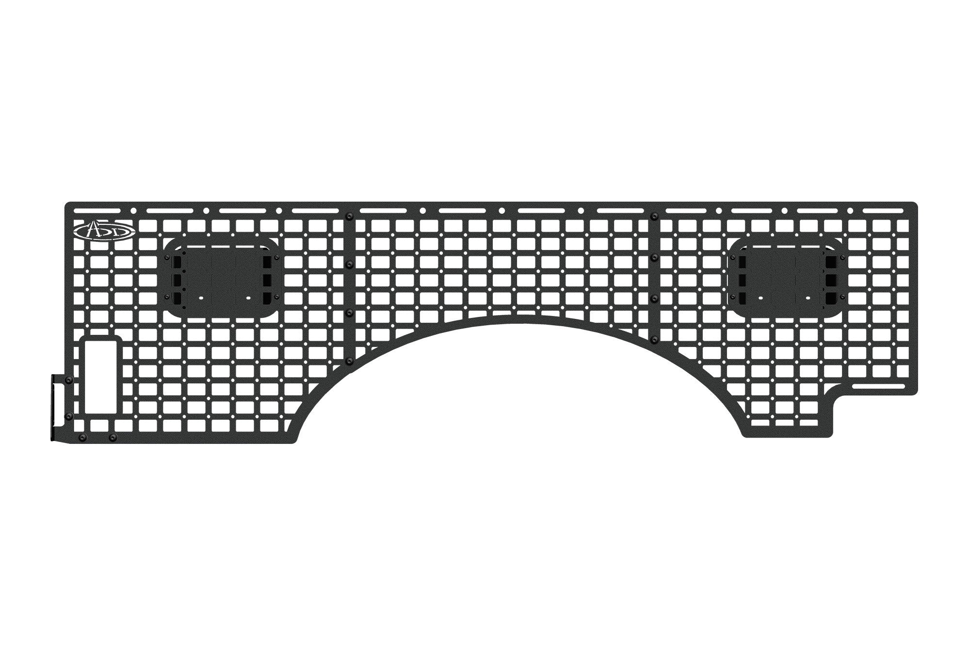 2023-2026 Ford Super Duty F-250/350/450 Long Bed Side Molle Panels - DRIVER Addictive Desert Designs
