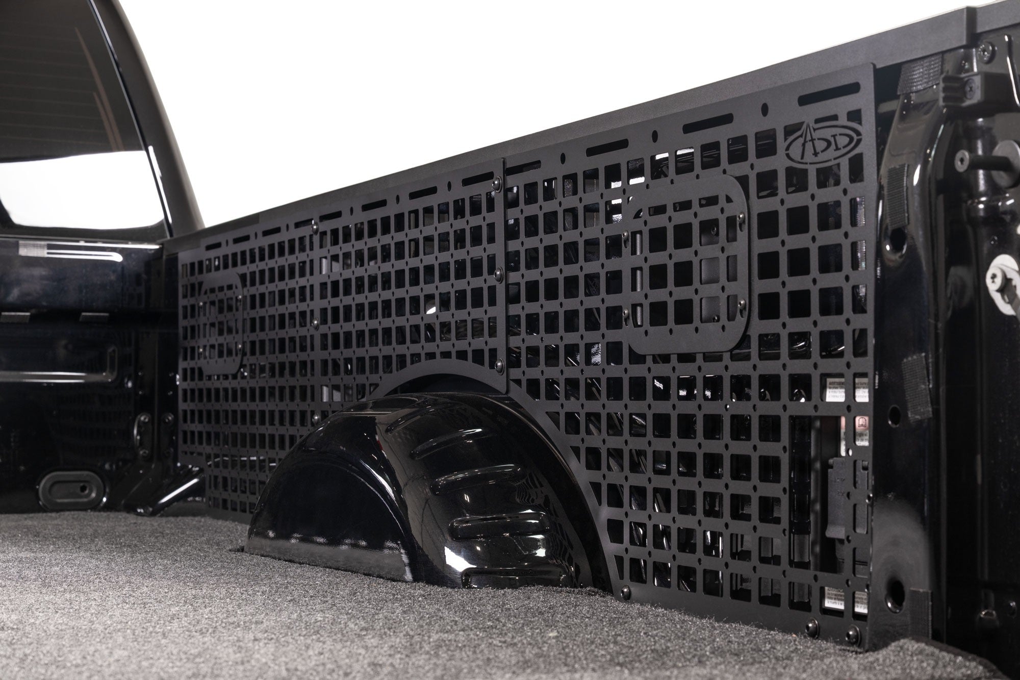 2023-2026 Ford Super Duty F-250/350/450 Long Bed Side Molle Panels - PASSENGER Addictive Desert Designs