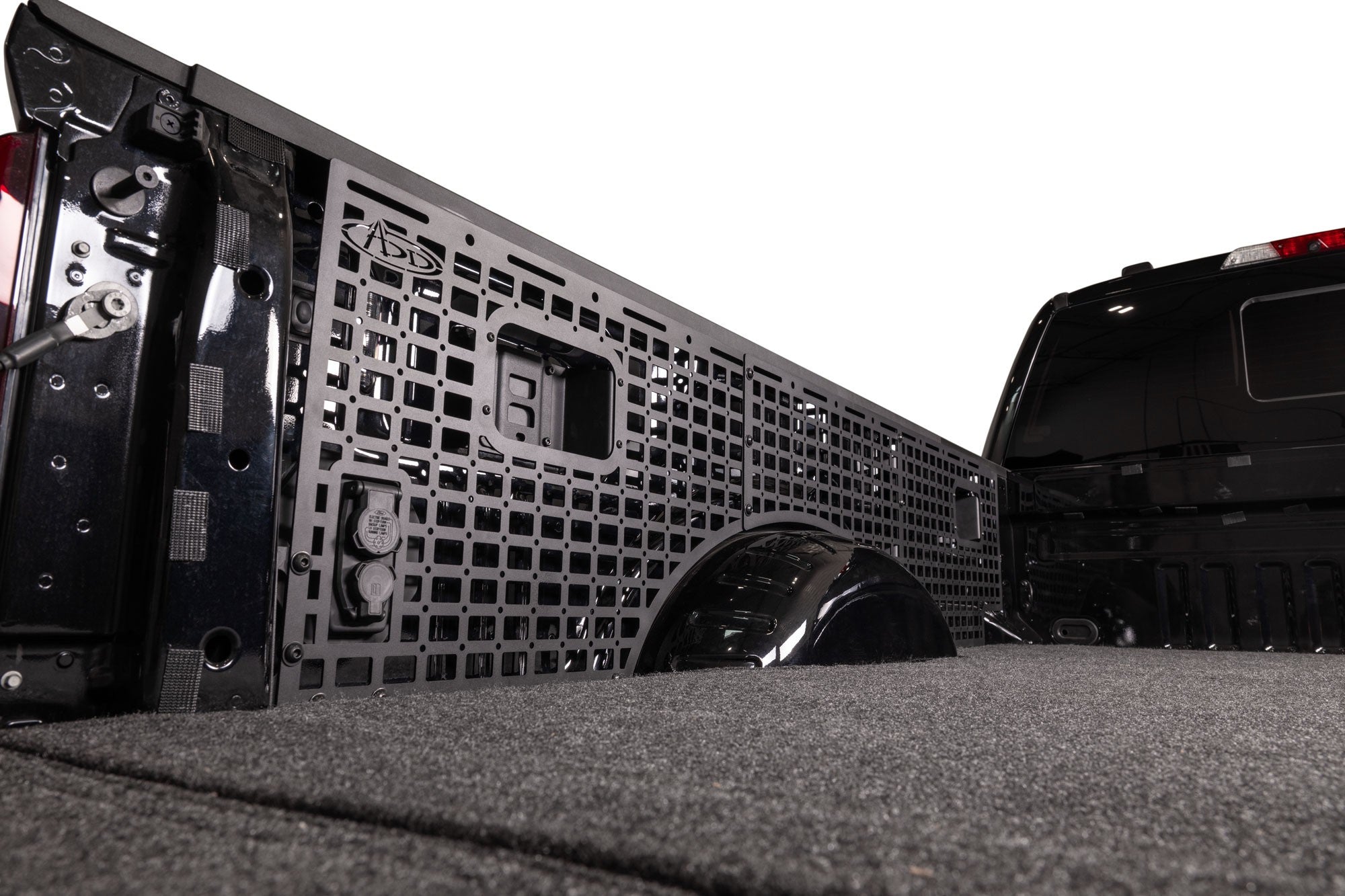 2023-2026 Ford Super Duty F-250/350/450 Long Bed Side Molle Panels - PASSENGER Addictive Desert Designs
