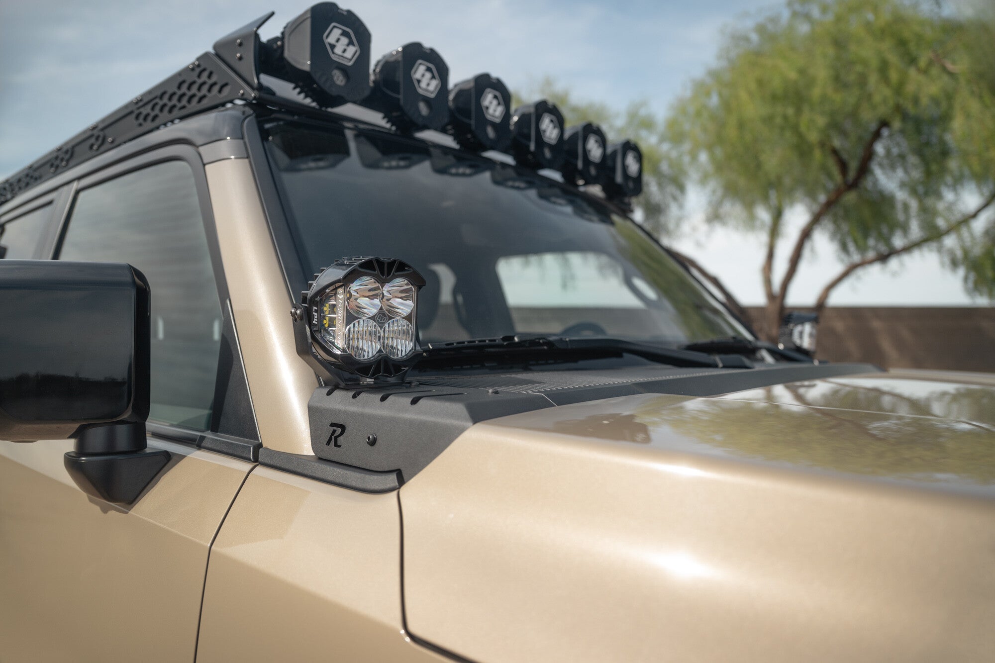 2024-2026 Lexus GX 550 A-Pillar Light Mounts Rago Fabrication