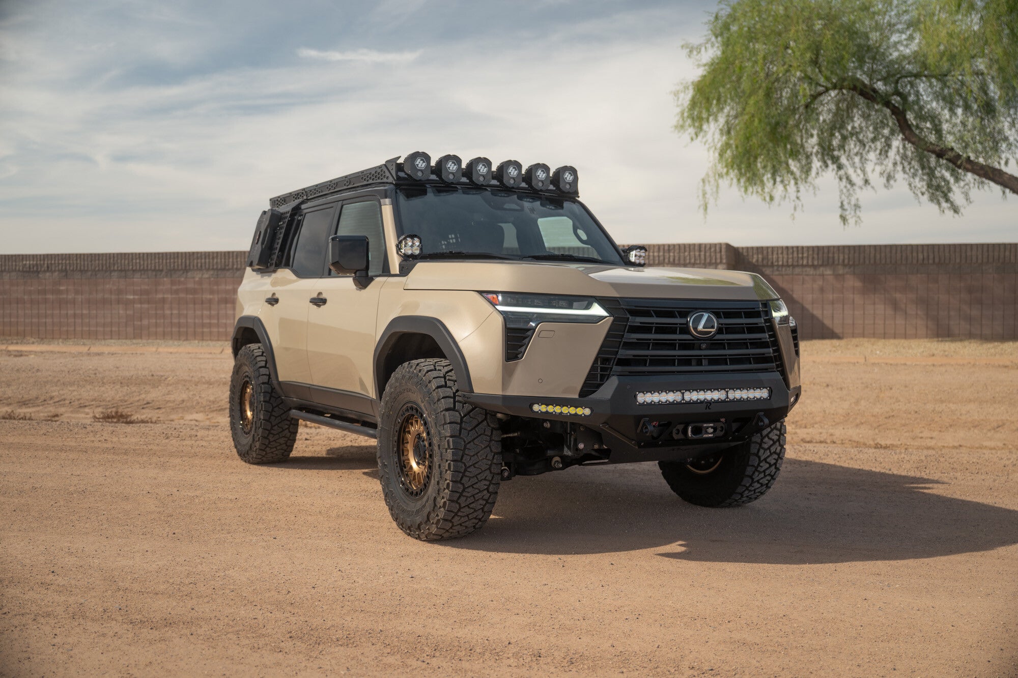 2024-2026 Lexus GX 550 A-Pillar Light Mounts Rago Fabrication