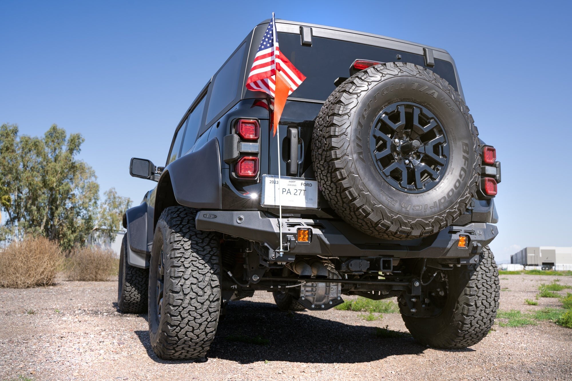 Universal Clevis Mounted Whip Flag Holder Rago Fabrication