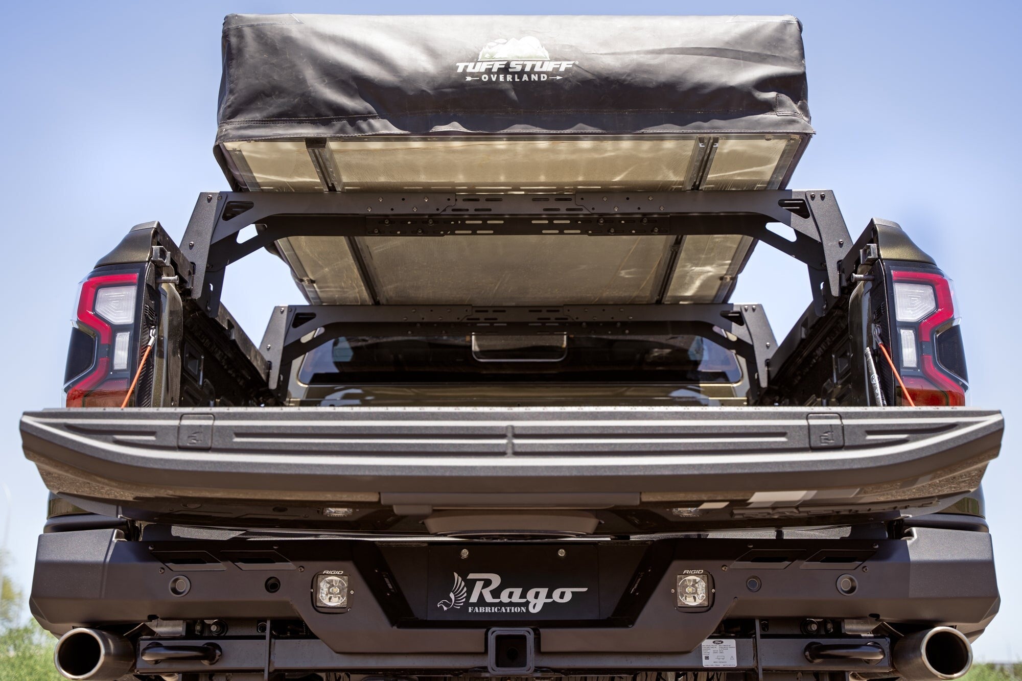 Universal Truck Bed Rack Cargo Rails Rago Fabrication