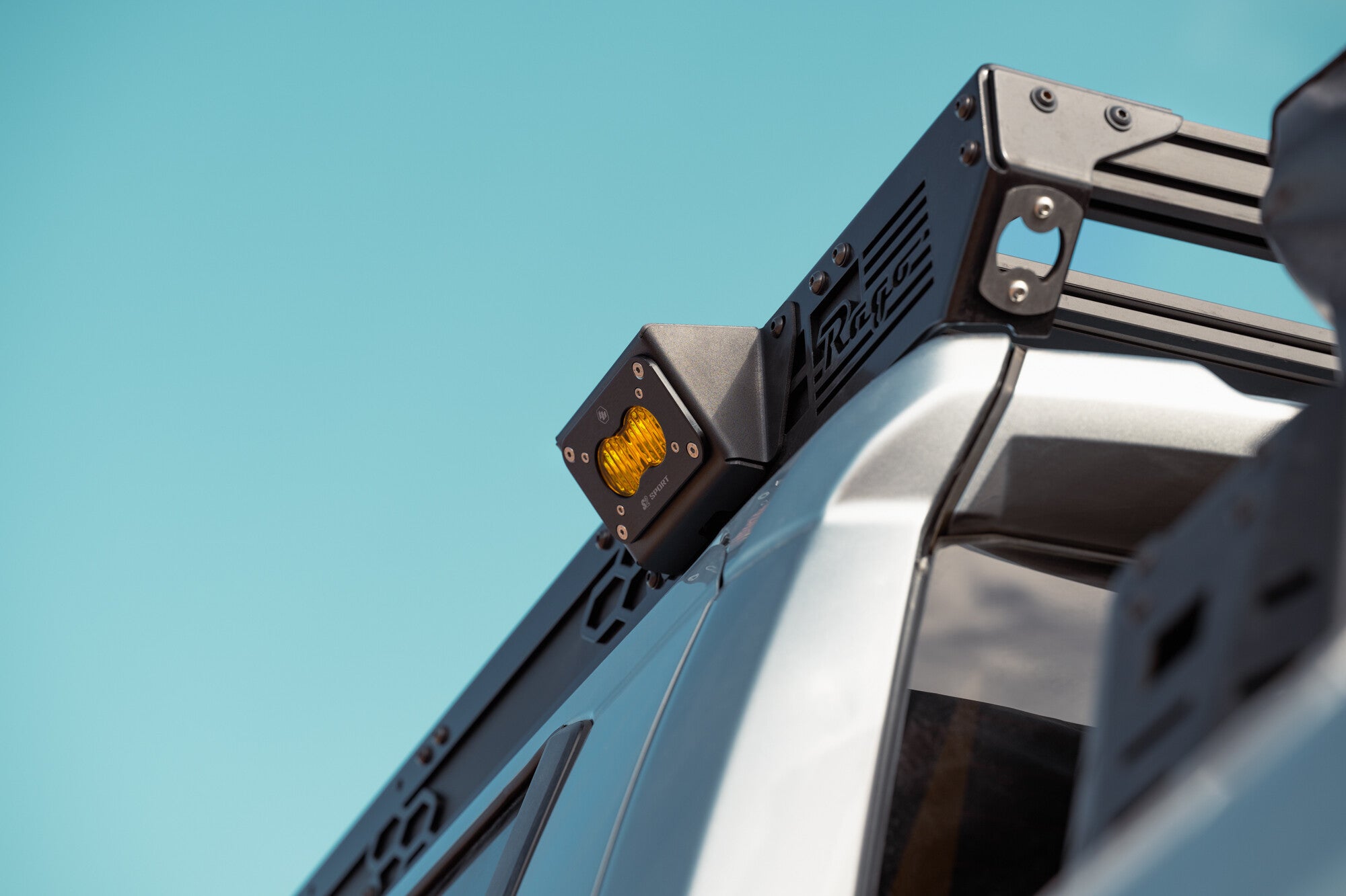 The Illuminator Roof Rack Light Mount Baja Designs S2 Rago Fabrication