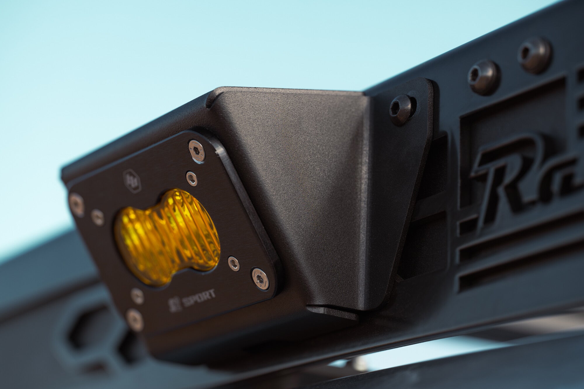 The Illuminator Roof Rack Light Mount Baja Designs S2 Rago Fabrication