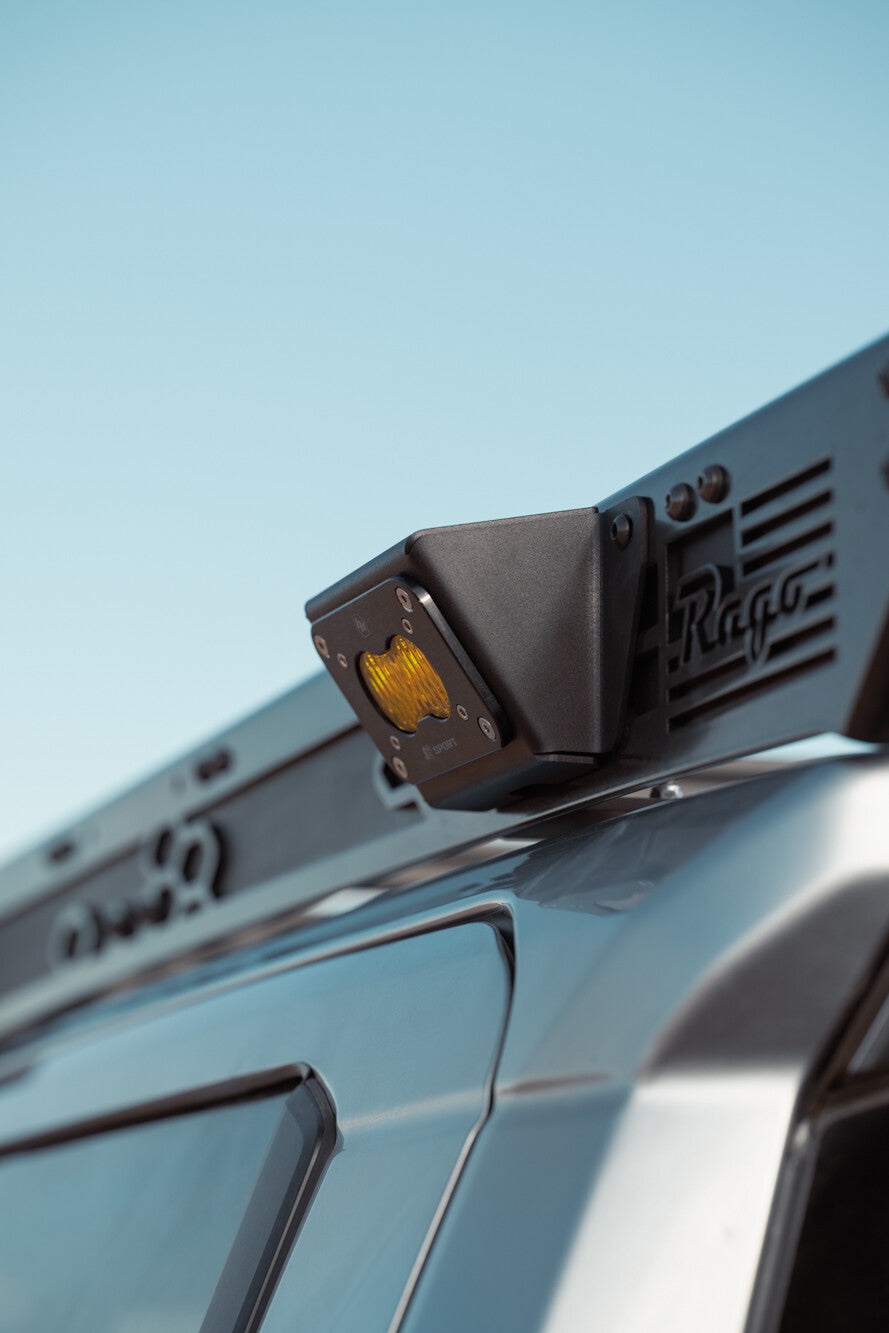 The Illuminator Roof Rack Light Mount Baja Designs S2 Rago Fabrication