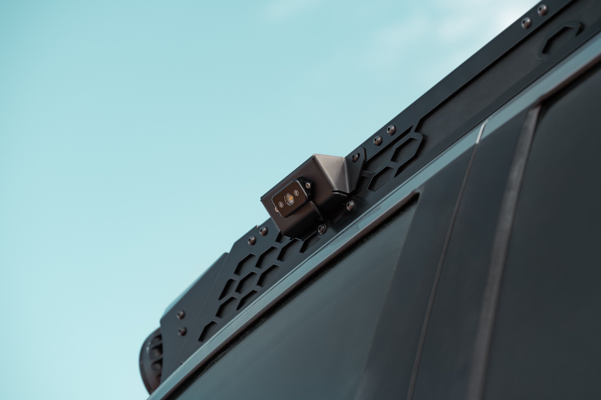 The Illuminator Roof Rack Light Mount Universal Rock Light Rago Fabrication