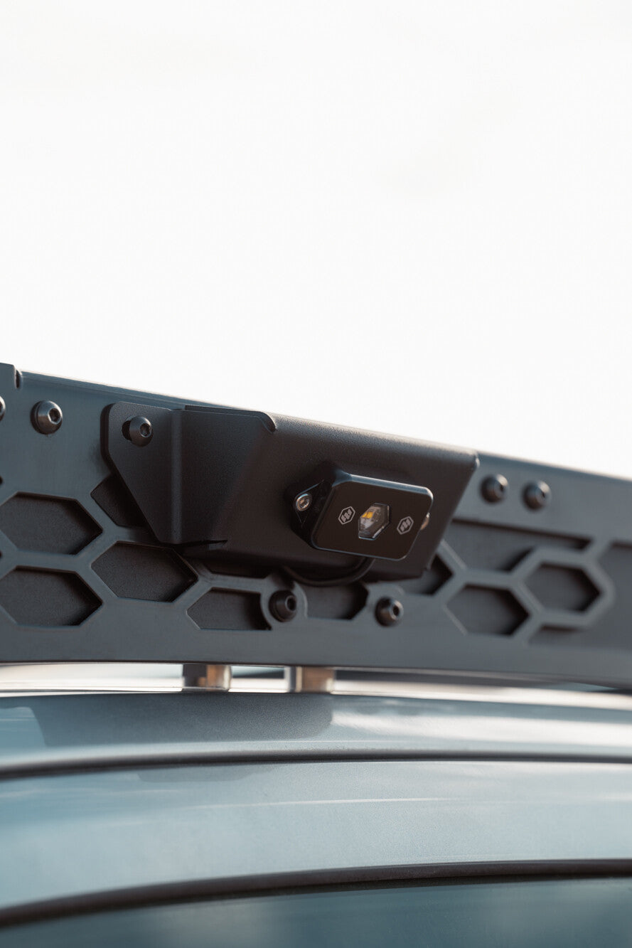 The Illuminator Roof Rack Light Mount Universal Rock Light Rago Fabrication