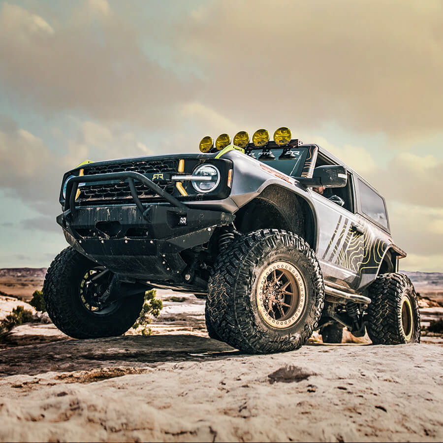 Auxiliary Light Series One FF.70 Free Form 7 Inch Led Flood Beam Project X Offroad