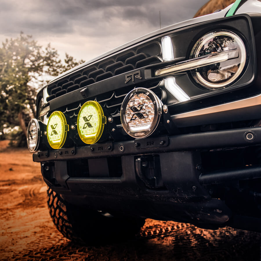 Auxiliary Light Series X HP.70 High Power 7 Inch Led Combo Beam Project X Offroad