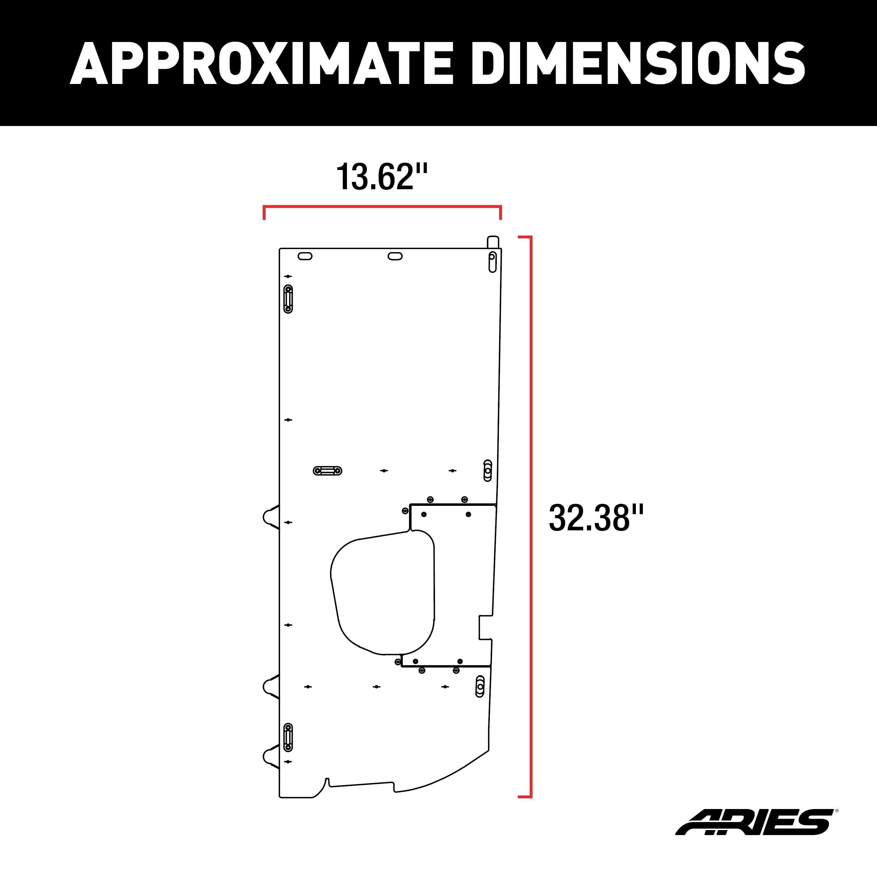 ARIES Jeep JK Unlimited Security Cargo Lid Side Panels, 2018 Jeep Wrangler