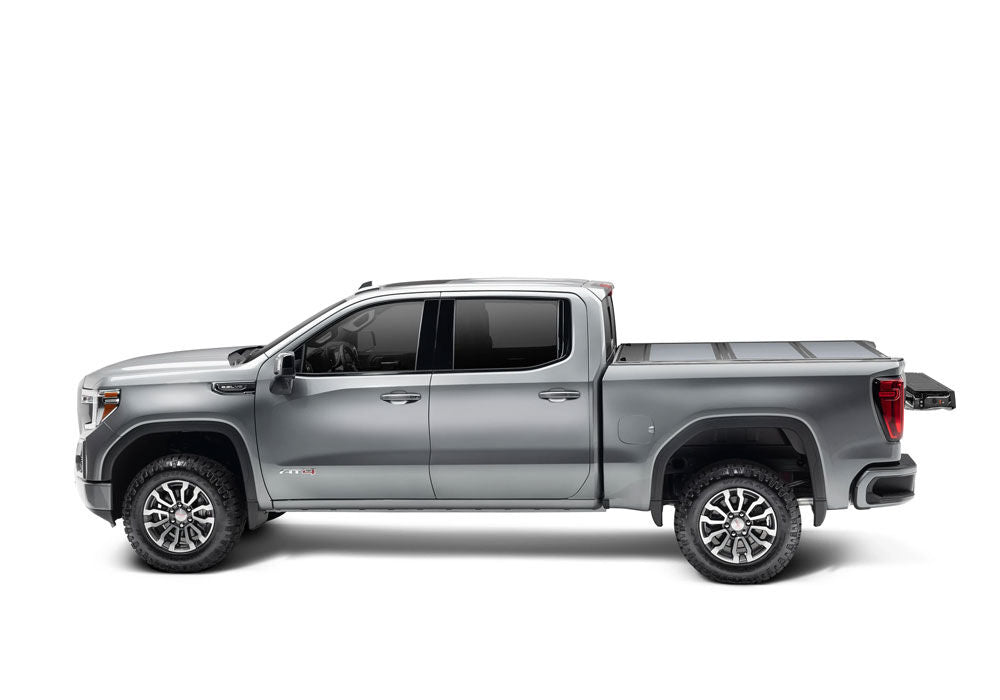 Tonneau Cover Fusion 2019 (New Body Style) 2025 Silverado/Sierra 1500 6 Foot 7 Inch Bed With Or Without MultiPro Tailgate Pull Me Over Red UnderCover