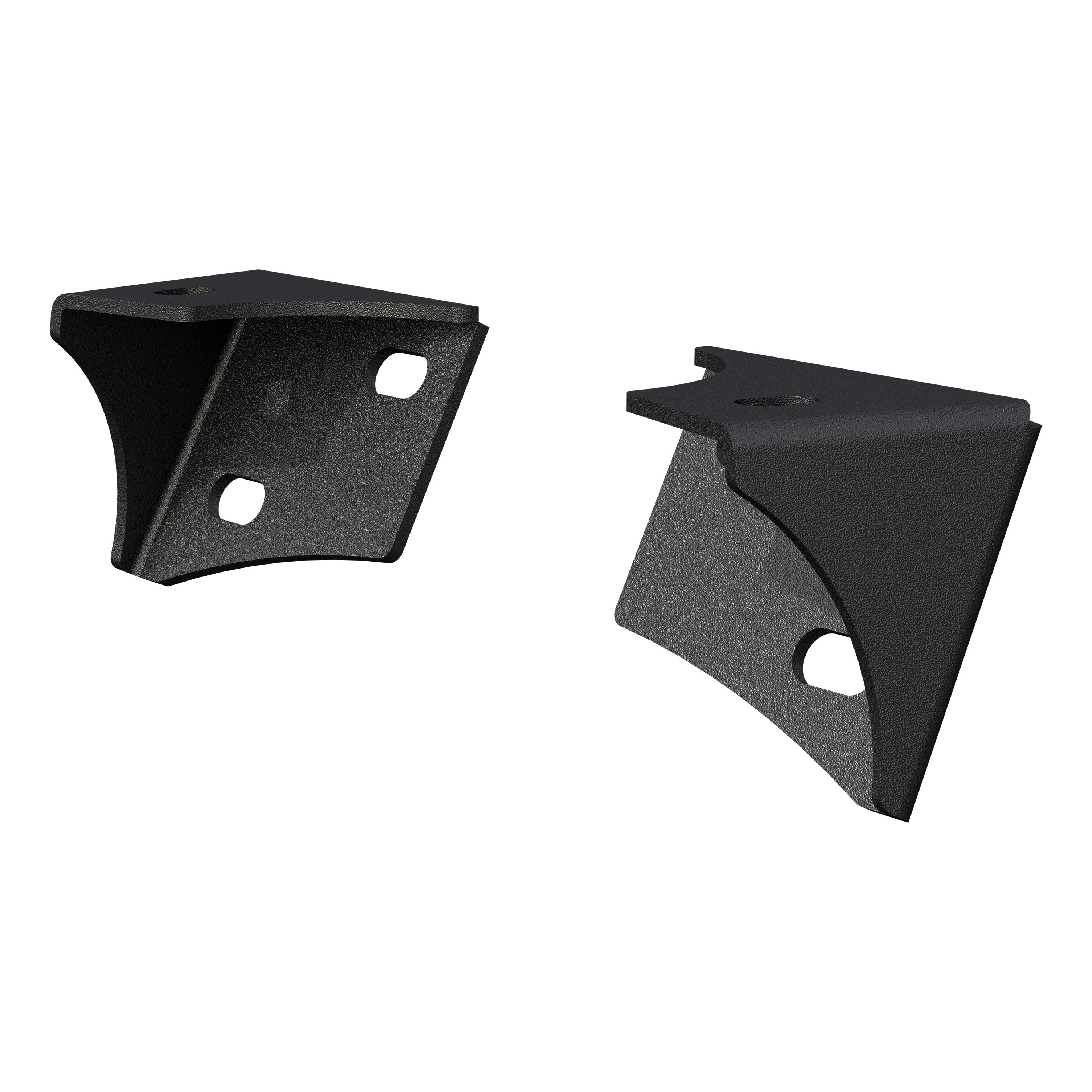 ARIES Jeep Wrangler JK Windshield Light Brackets, 2018 Jeep Wrangler