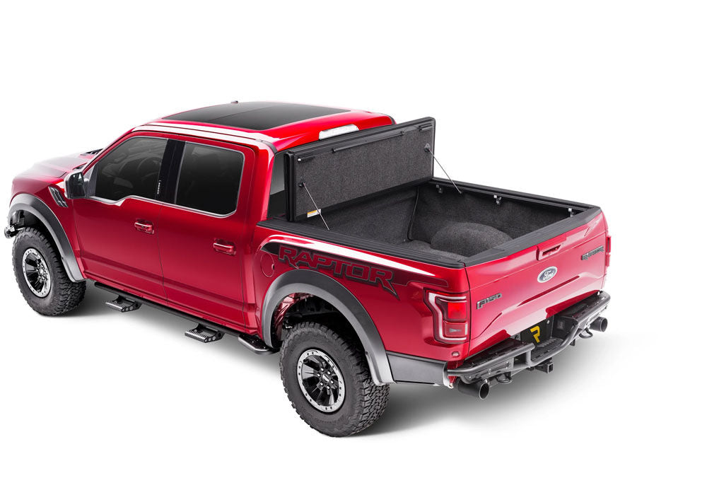 Tonneau Cover Fusion 2015-2019 Ford F-150 6 Foot 7 Inch Bed Ruby Red UnderCover
