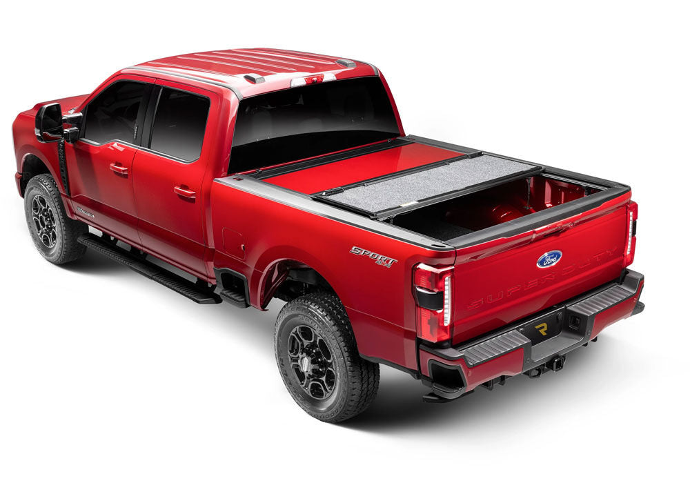 Tonneau Cover Fusion 2019-2020 Ford F-250/350 6 Foot 10 Inch Bed Silver Spruce Metallic UnderCover