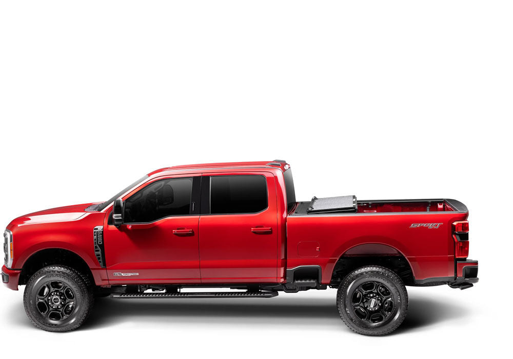 Tonneau Cover Fusion 2017-2020 Ford F-250/350 6 Foot 10 Inch Bed Paint Code E2- Magma Red UnderCover