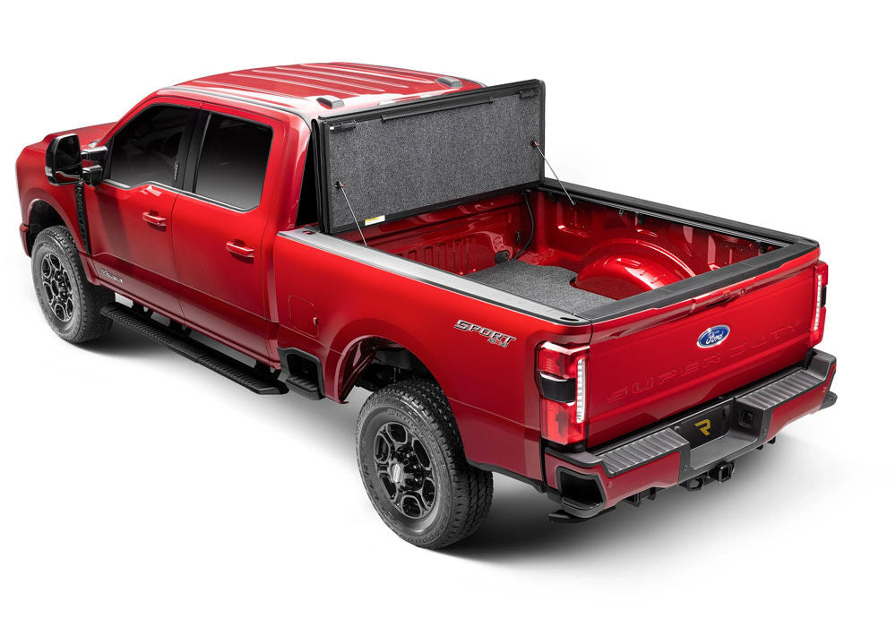 Tonneau Cover Fusion 2017-2020 Ford F-250/350 6 Foot 10 Inch Bed White Gold UnderCover