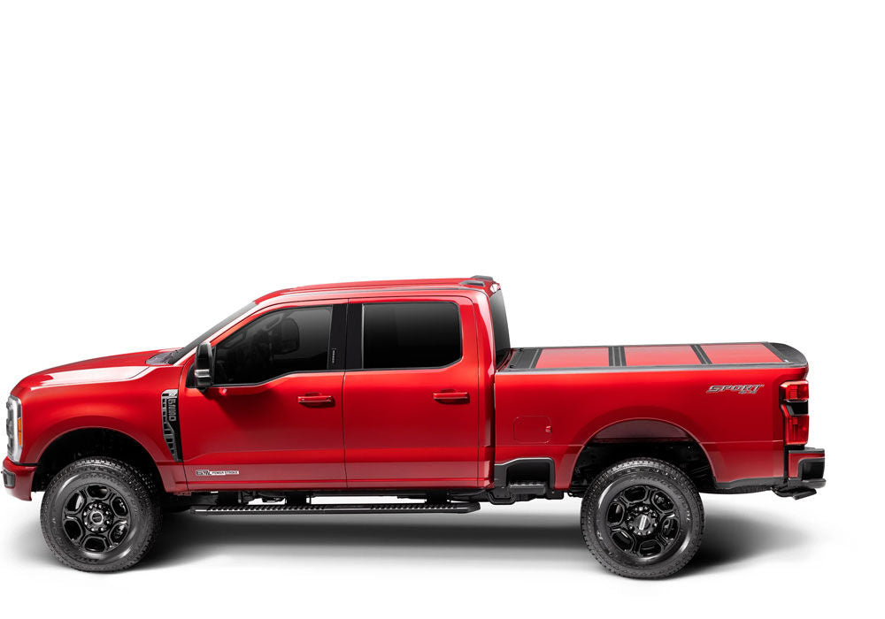 Tonneau Cover Fusion 2017-2020 Ford F-250/350 6 Foot 10 Inch Bed Ruby Red UnderCover