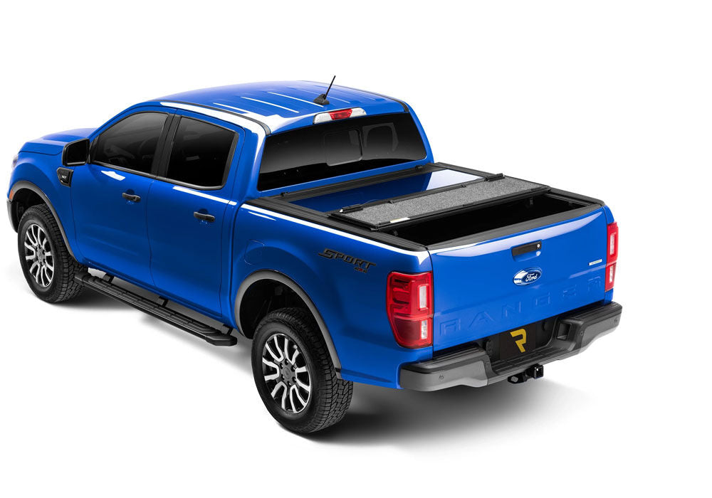 Tonneau Cover Fusion 2019-2020 Ford Ranger 5 Foot 1 Inch Bed Blue Lightning Effect UnderCover