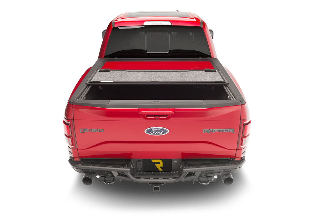 Tonneau Cover Fusion 2021-2025 Ford F-150 5 Foot 7 Inch Bed Stone Gray UnderCover