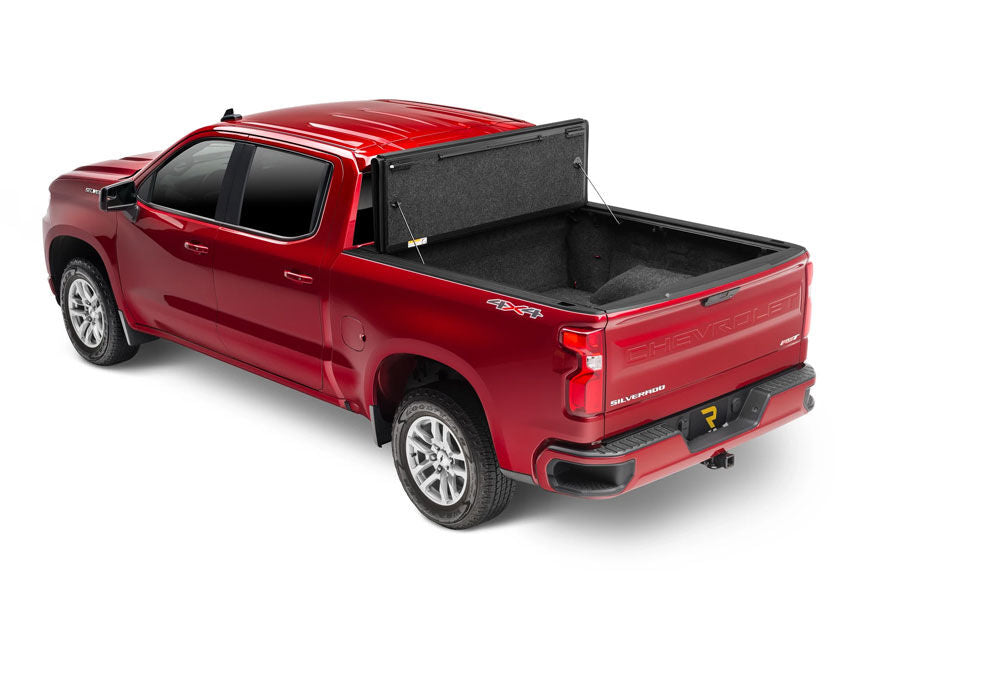 Tonneau Cover Fusion 2019 (New Body Style) 2020 Ram 5 Foot 7 Inch Bed Without RamBox Luxury Brown UnderCover