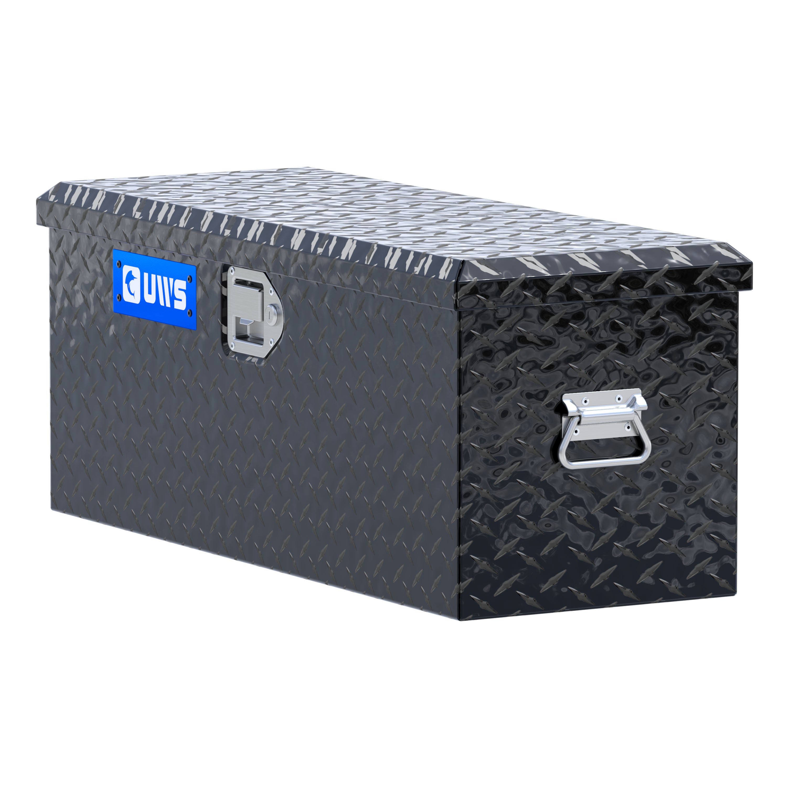 UWS ATV-BLK Gloss Black Aluminum ATV Tool Box (LTL Shipping Only)