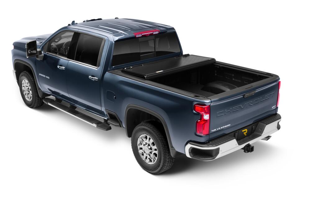 Tonneau Cover Armor Flex 2020-2026 Silverado/Sierra 2500 HD/3500 HD 8 Foot 2 Inch Bed Black Textured UnderCover