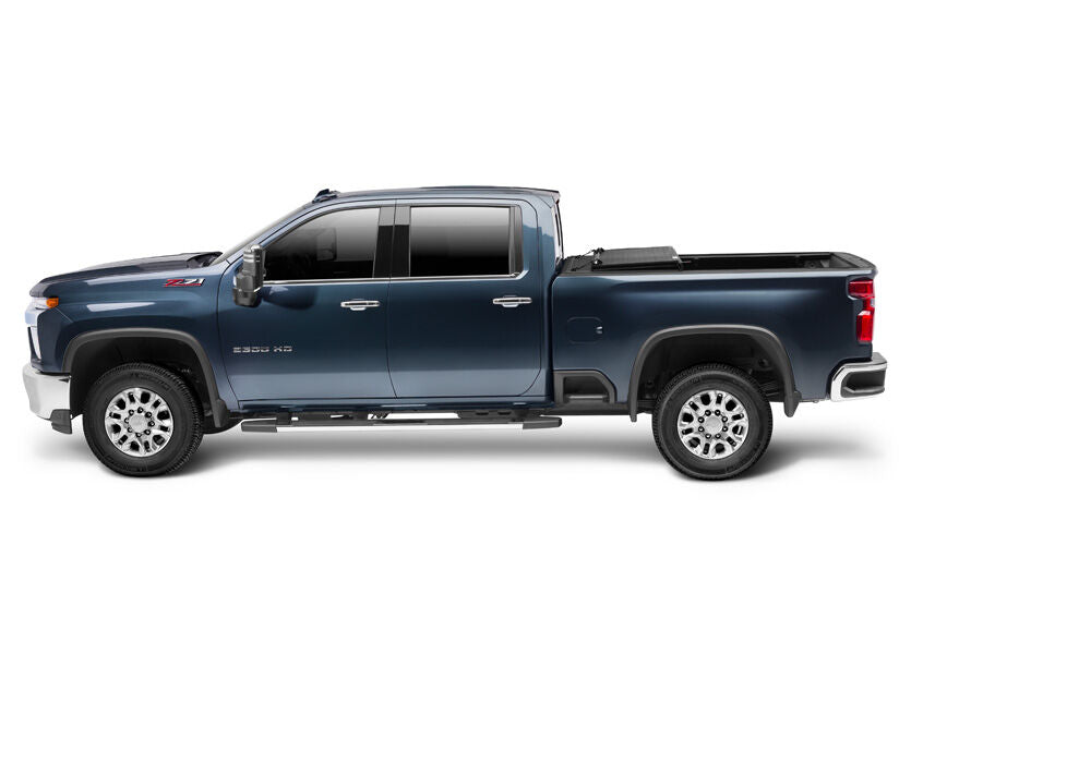 Tonneau Cover Armor Flex 2020-2026 Silverado/Sierra 2500 HD/3500 HD 8 Foot 2 Inch Bed Black Textured UnderCover