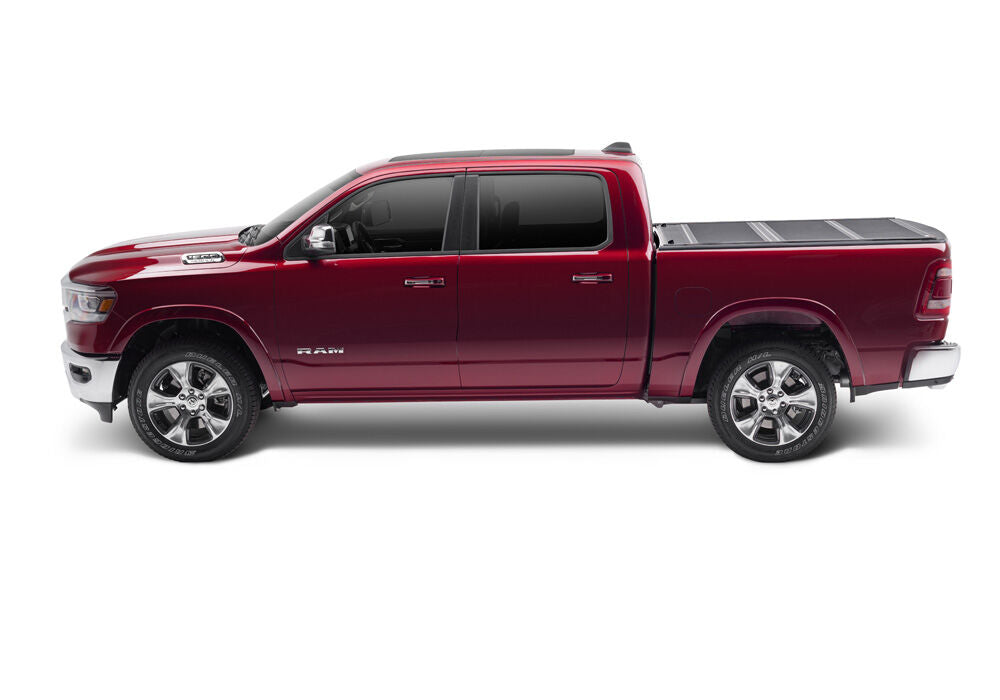 Tonneau Cover Armor Flex 2002-2018 (2019-2023 Classic) Ram 1500/2003-2024 2500/3500 6 Foot 4 Inch Bed Quad/Mega Without RamBox Black Textured UnderCover