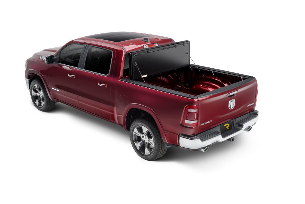 Tonneau Cover Armor Flex 2019-2026 (New Body Style) Ram 5 Foot 7 Inch Bed Quad/Mega Without RamBox With Multifunction Tailgate Black Textured UnderCover