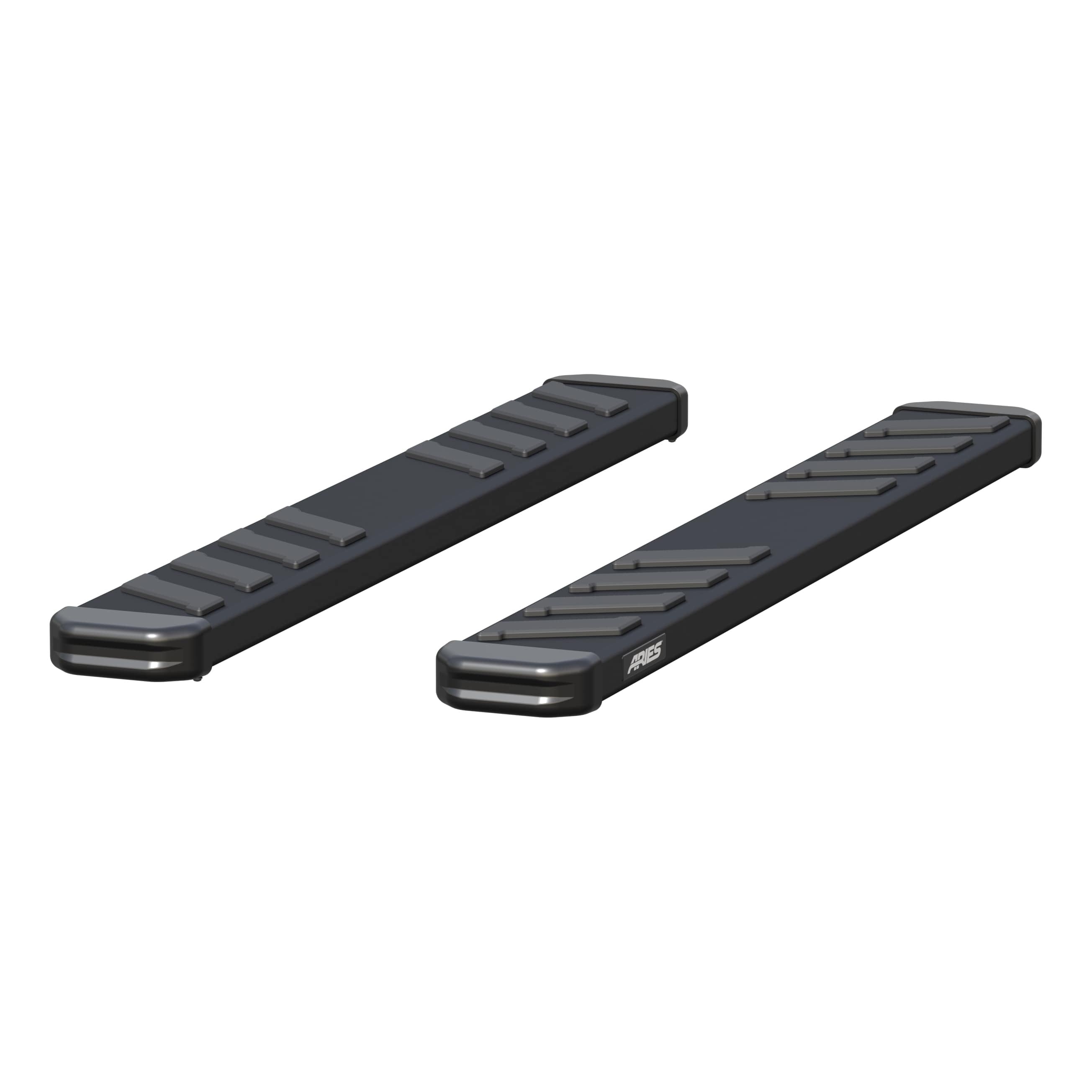 ARIES NovaTrac 6" x 53" Black E-Coat Steel Running Boards, 1999-2026 Ford F-250/F-350 Super Duty, 2007-2017 Toyota Tundra, 2009-2026 Ford F-150 & more