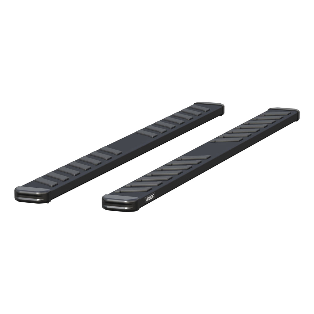 ARIES NovaTrac 6" x 85" Black E-Coat Steel Running Boards, 2007-2026 Toyota Tundra, 2009-2014 Ford F-150, 2015-2023 Toyota Tacoma & more