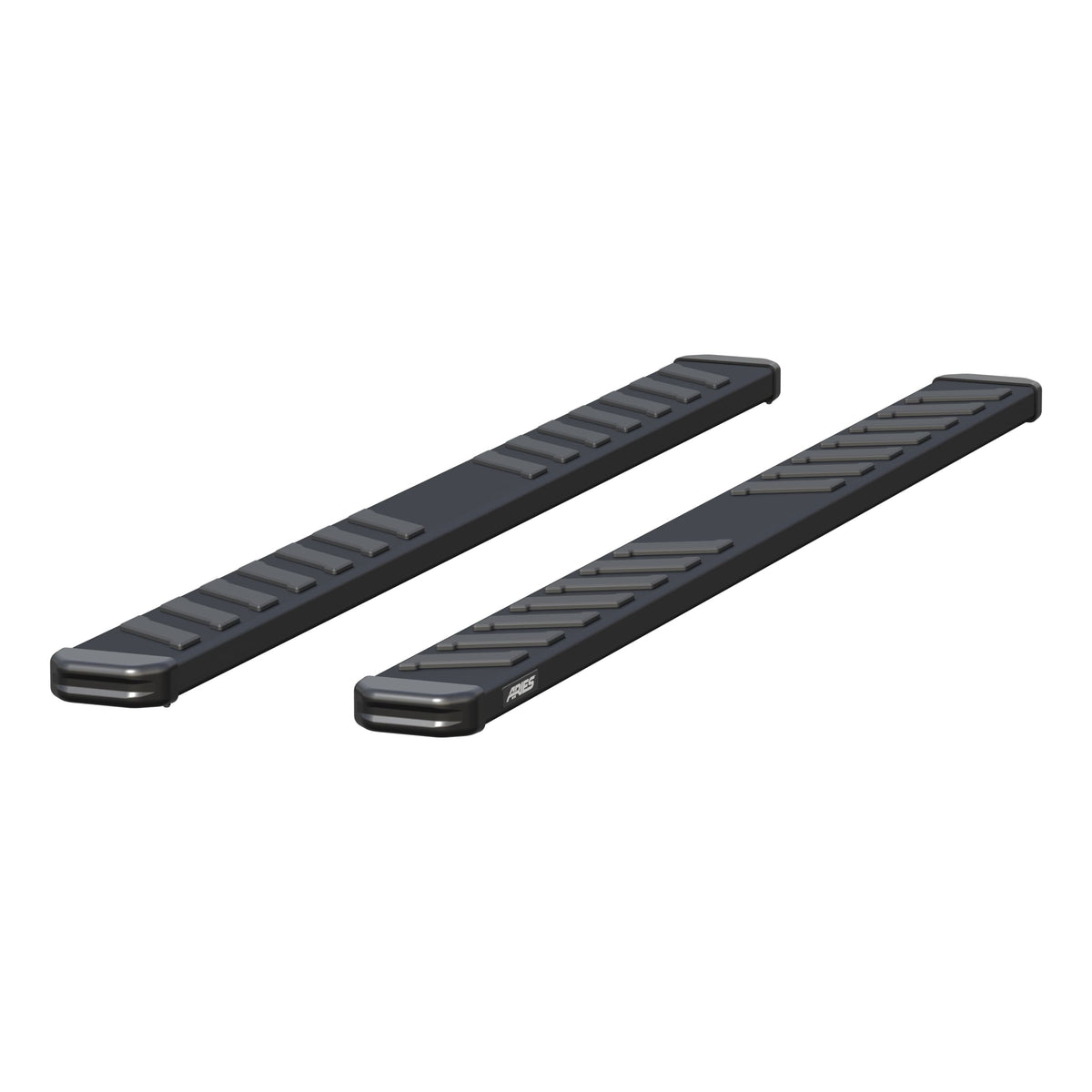 ARIES NovaTrac 6" x 85" Black E-Coat Steel Running Boards, 2007-2026 Toyota Tundra, 2009-2014 Ford F-150, 2015-2023 Toyota Tacoma & more