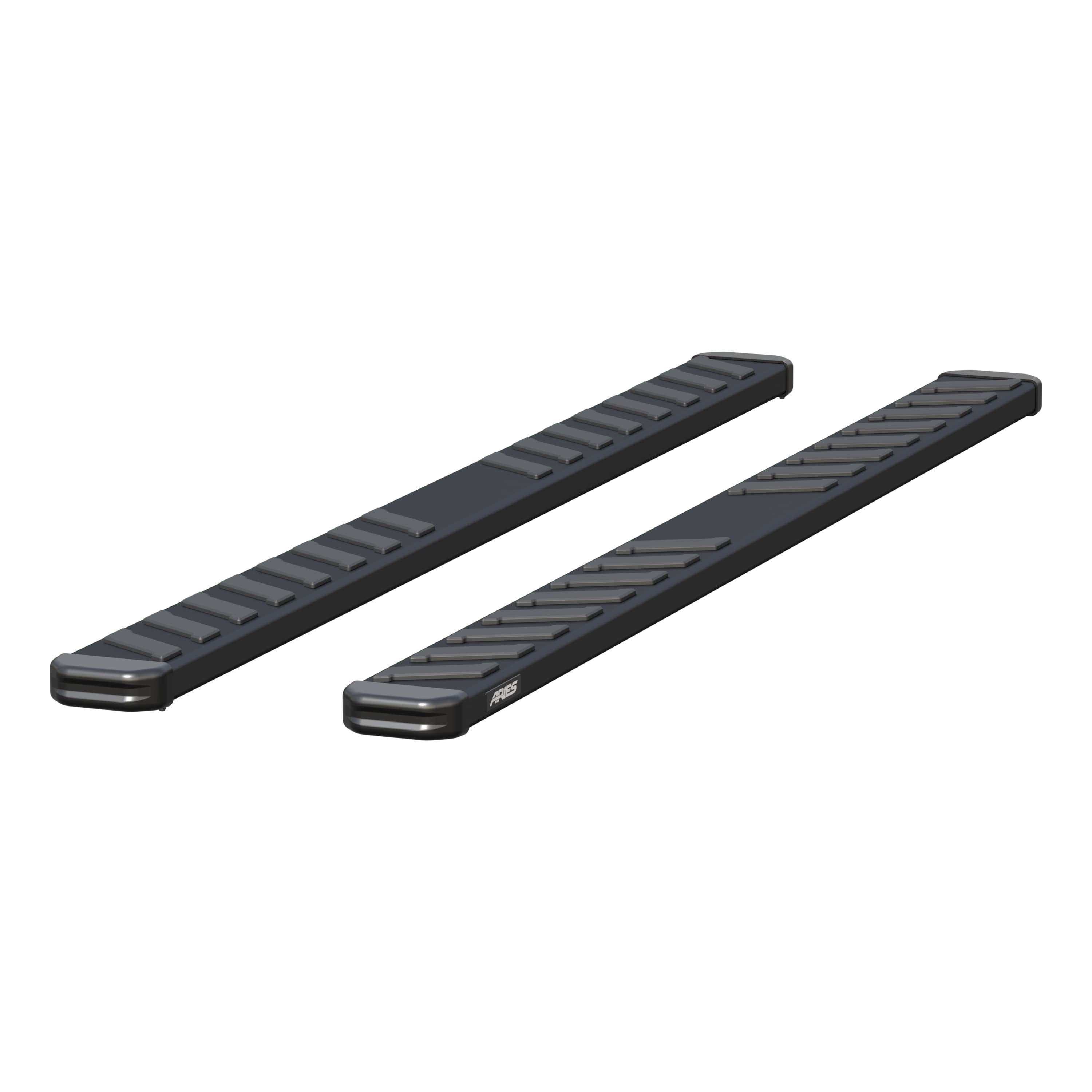ARIES NovaTrac 6" x 91" Black E-Coat Steel Running Boards, 1999-2026 Ford F-250/F-350/F-450 Super Duty, 2015-2026 Ford F-150, 2017-2026 Ford F-550 Super Duty & more