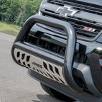 ARIES 3" Black Steel Bull Bar, 2019-2021 Chevy/GMC Silverado/Sierra 1500