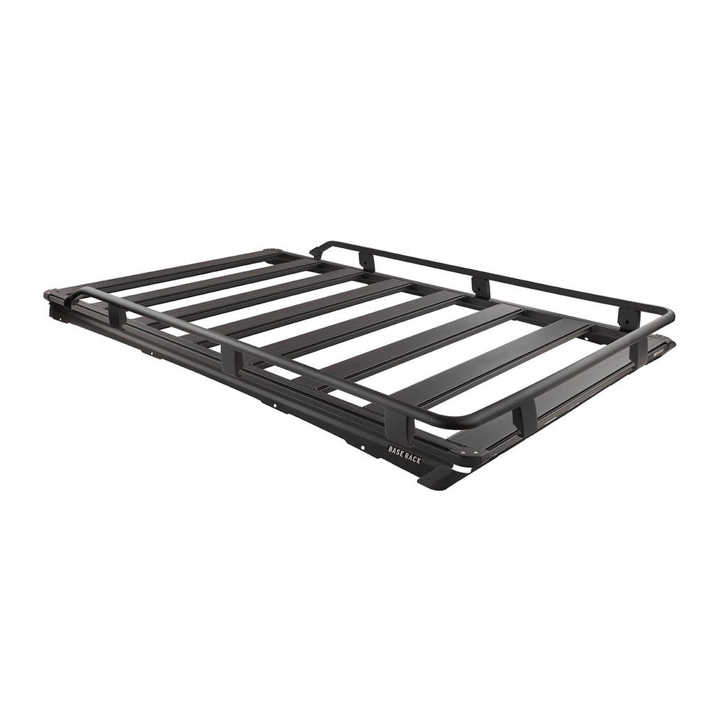 07-21 Toyota Land Cruiser BASE Rack Kit 84in x 51in BASE Rack with Mount Kit, Deflector, and Front 3/4 Rails - Apollo Off-Road